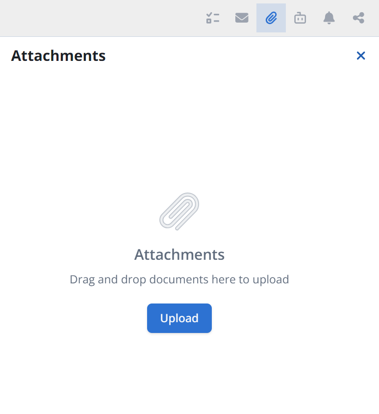 Attachments in IMOS X Cargoes workspace