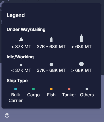 Map Legend in IMOS X