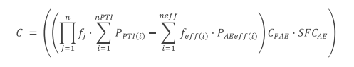 Calculation for expected CO2 emission from the shaft generators and motors