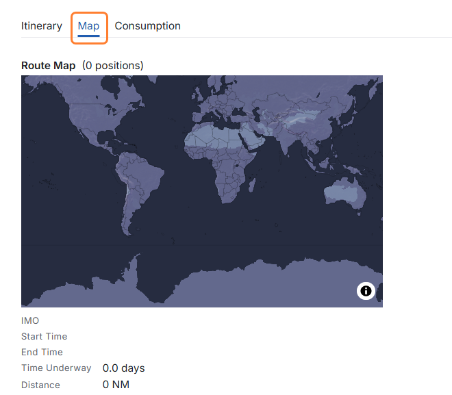 Map in the IMOS X SCC Emissions form